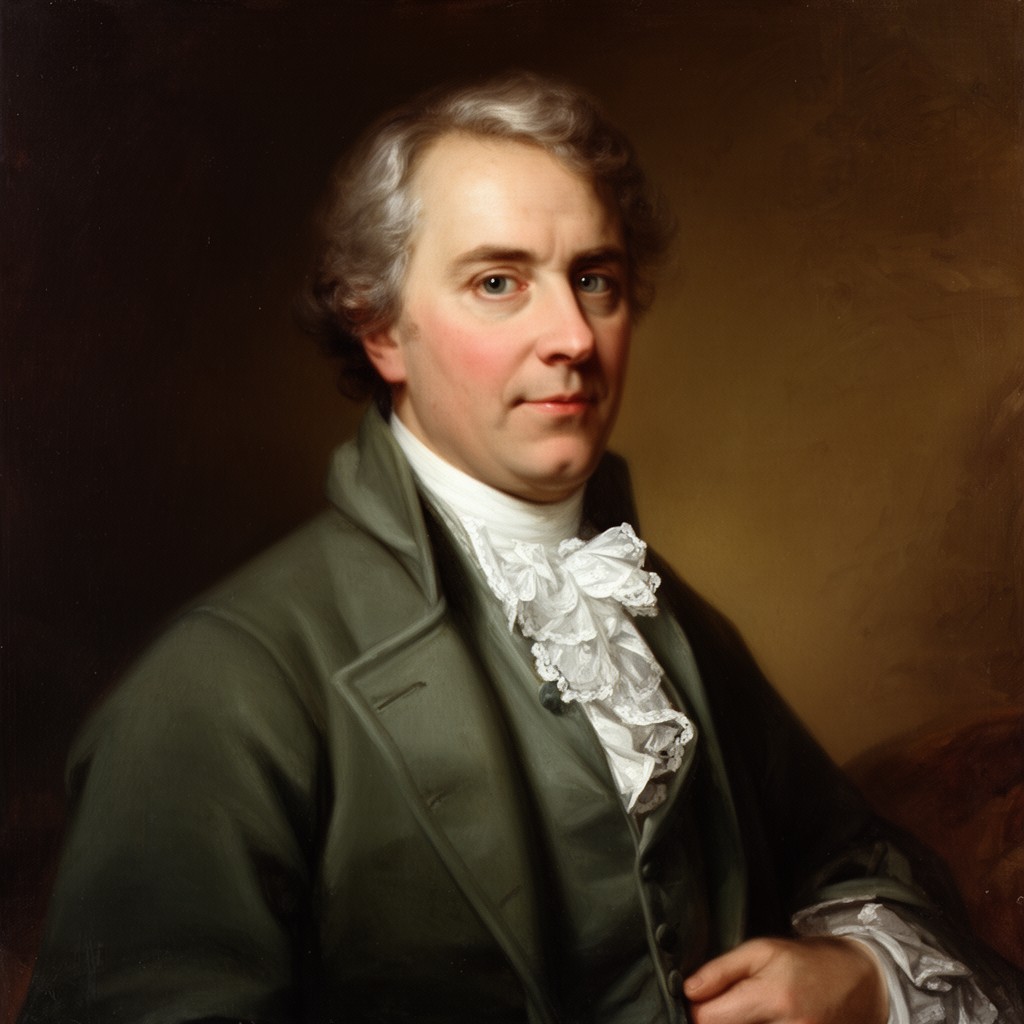 AI-generated illustration of Francis North, 1st Earl of Guilford