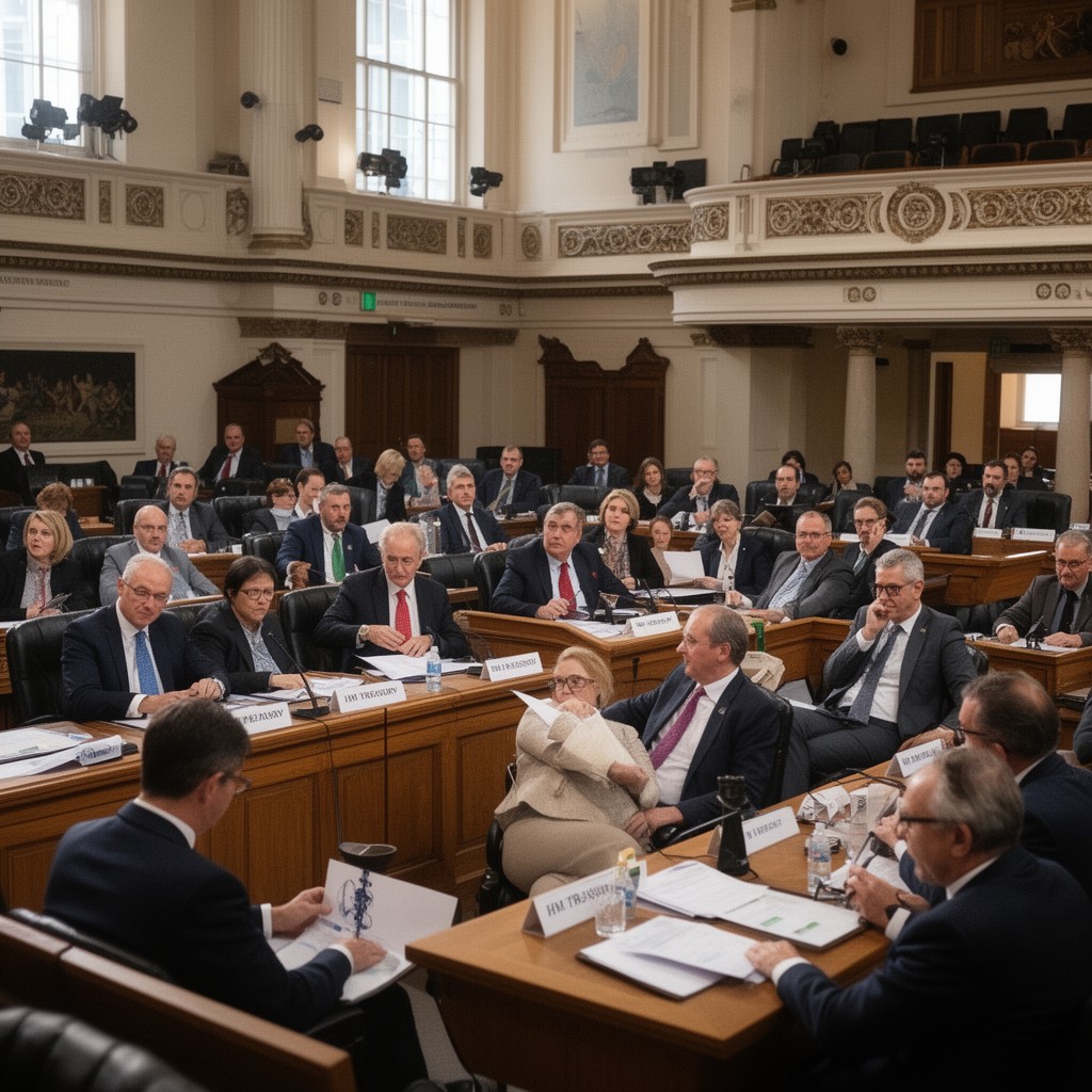 AI-generated illustration of HM Treasury Select Committee