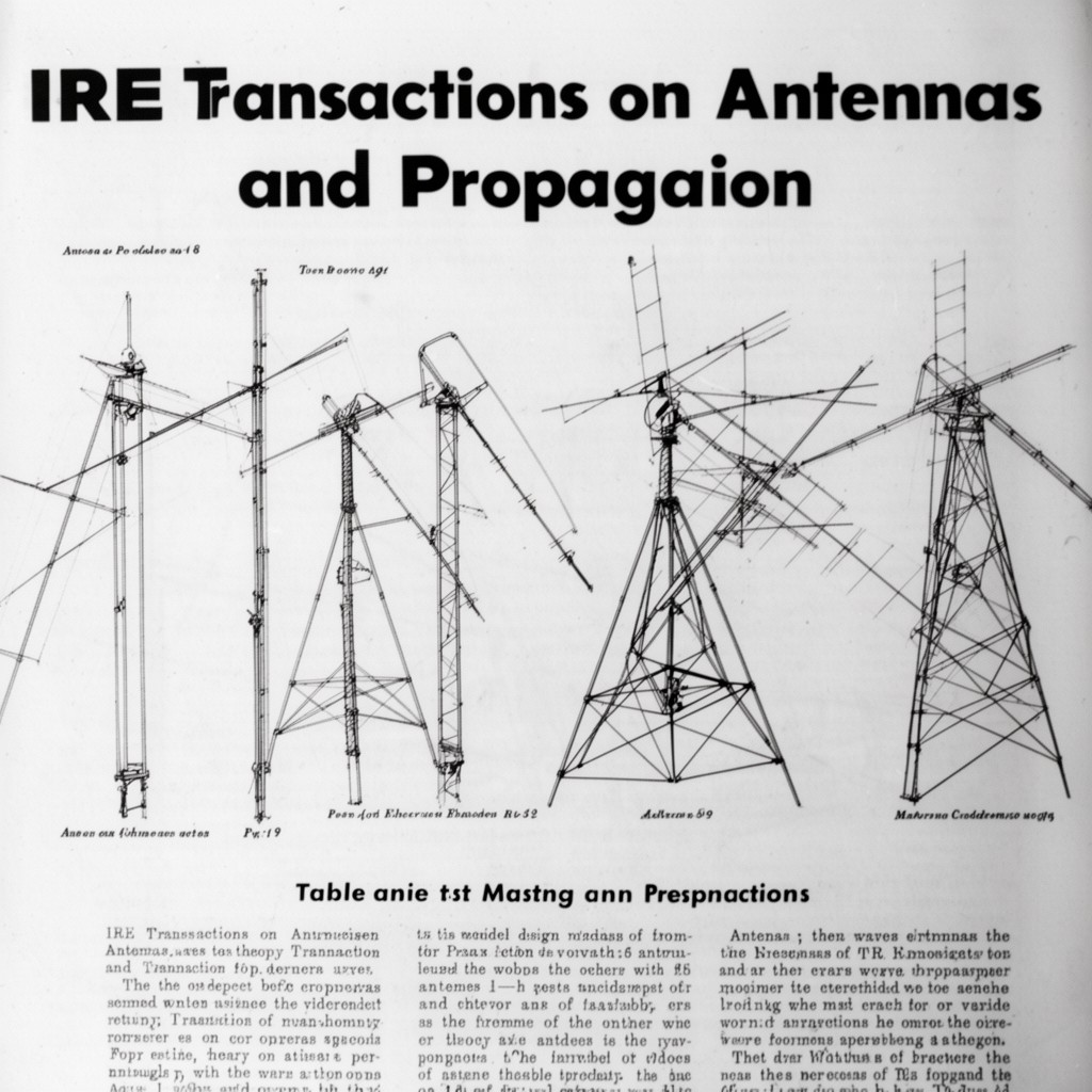 AI-generated illustration of IRE Transactions on Antennas and Propagation
