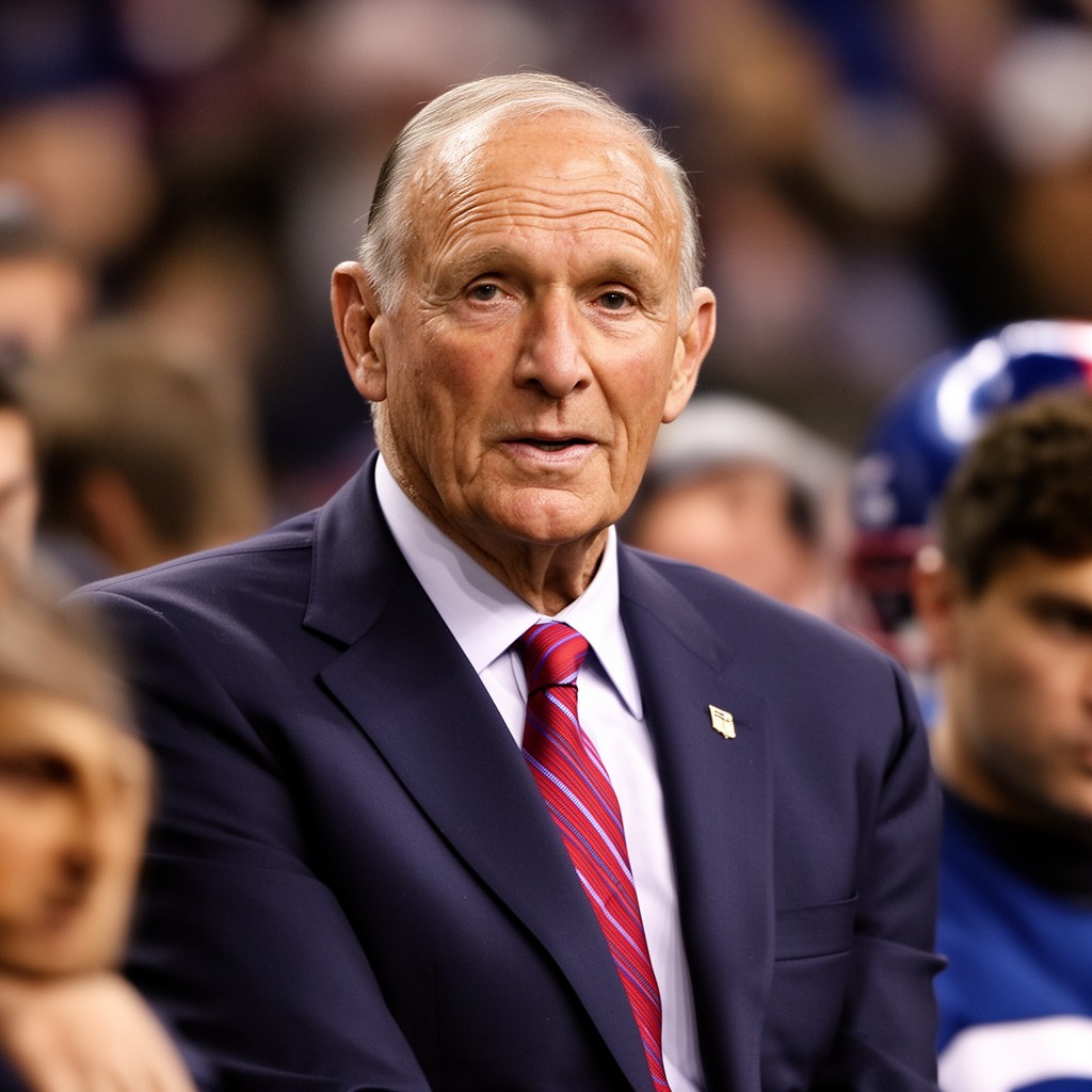 AI-generated illustration of Bill Parcells