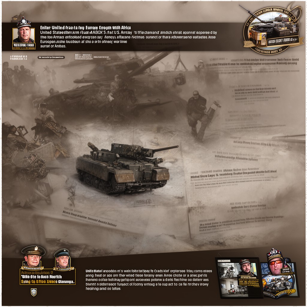AI-generated illustration of United States Army Europe and Africa