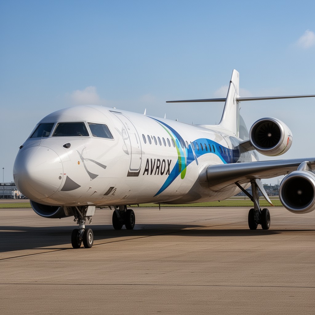 AI-generated illustration of Avro RJX