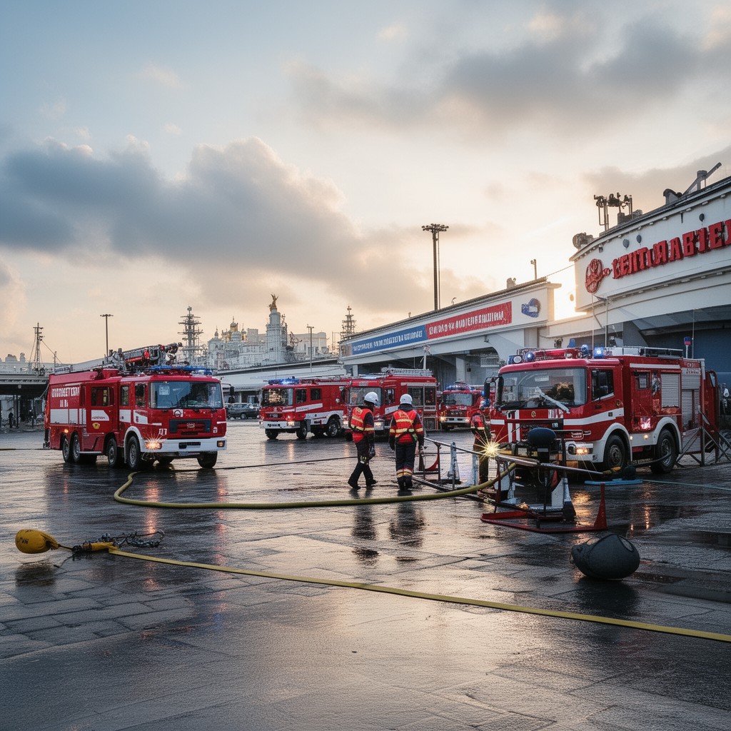 AI-generated illustration of Northwestern FD