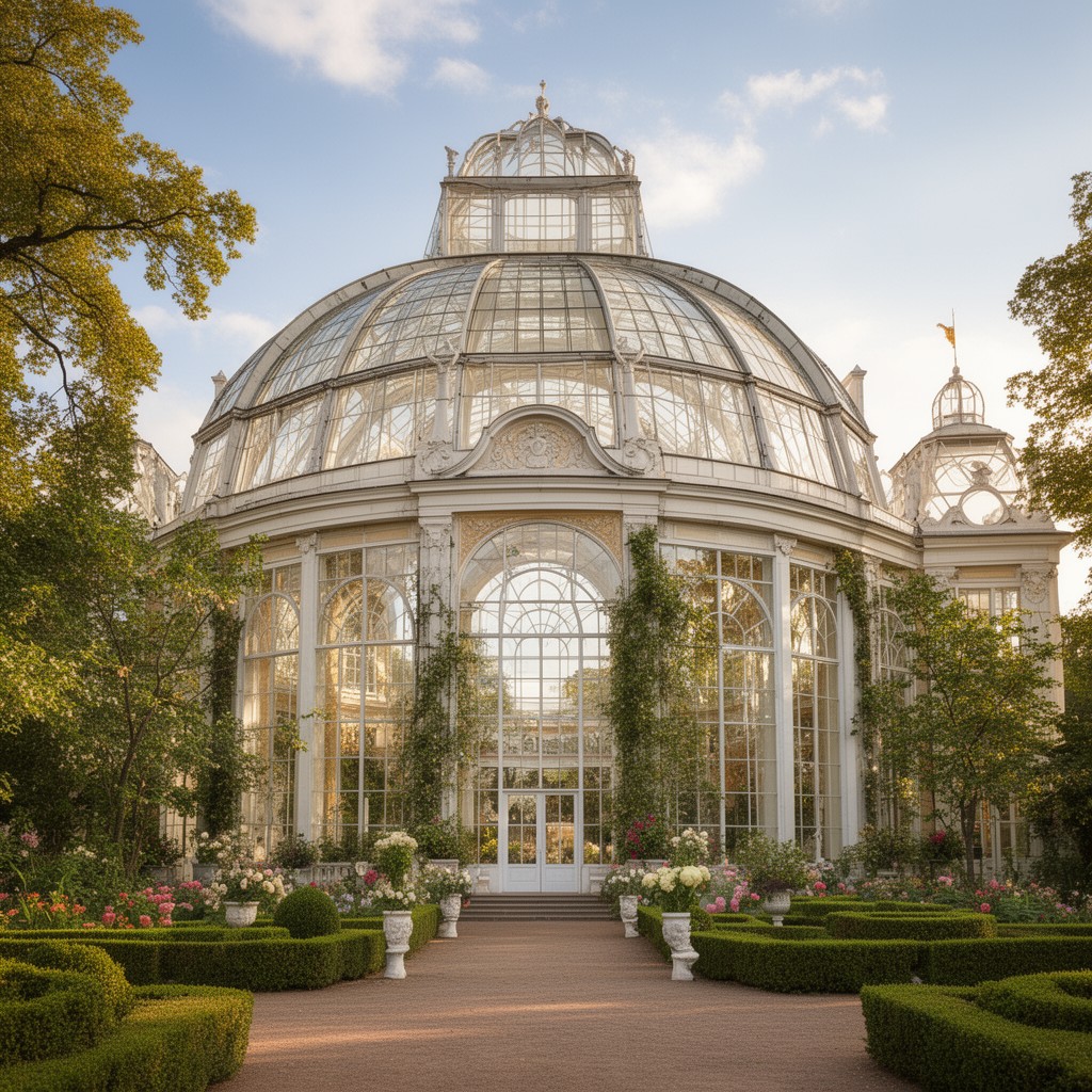 AI-generated illustration of Orangery