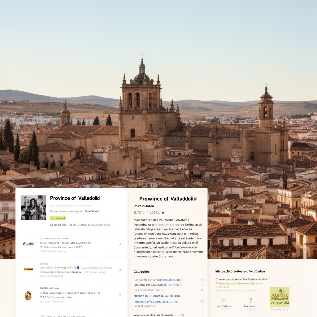 AI-generated illustration of Province of Valladolid