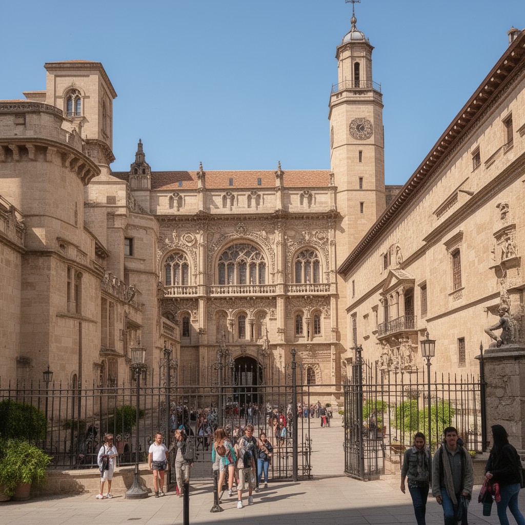 AI-generated illustration of University of Valladolid