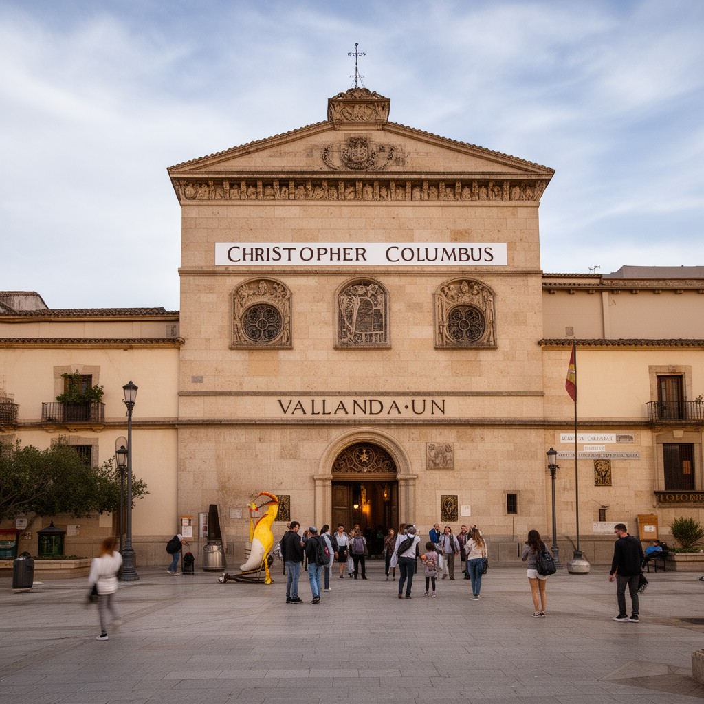 AI-generated illustration of Christopher Columbus Museum