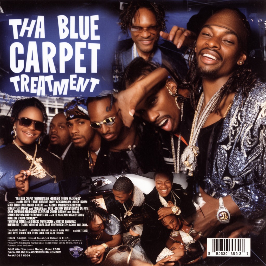 AI-generated illustration of Tha Blue Carpet Treatment