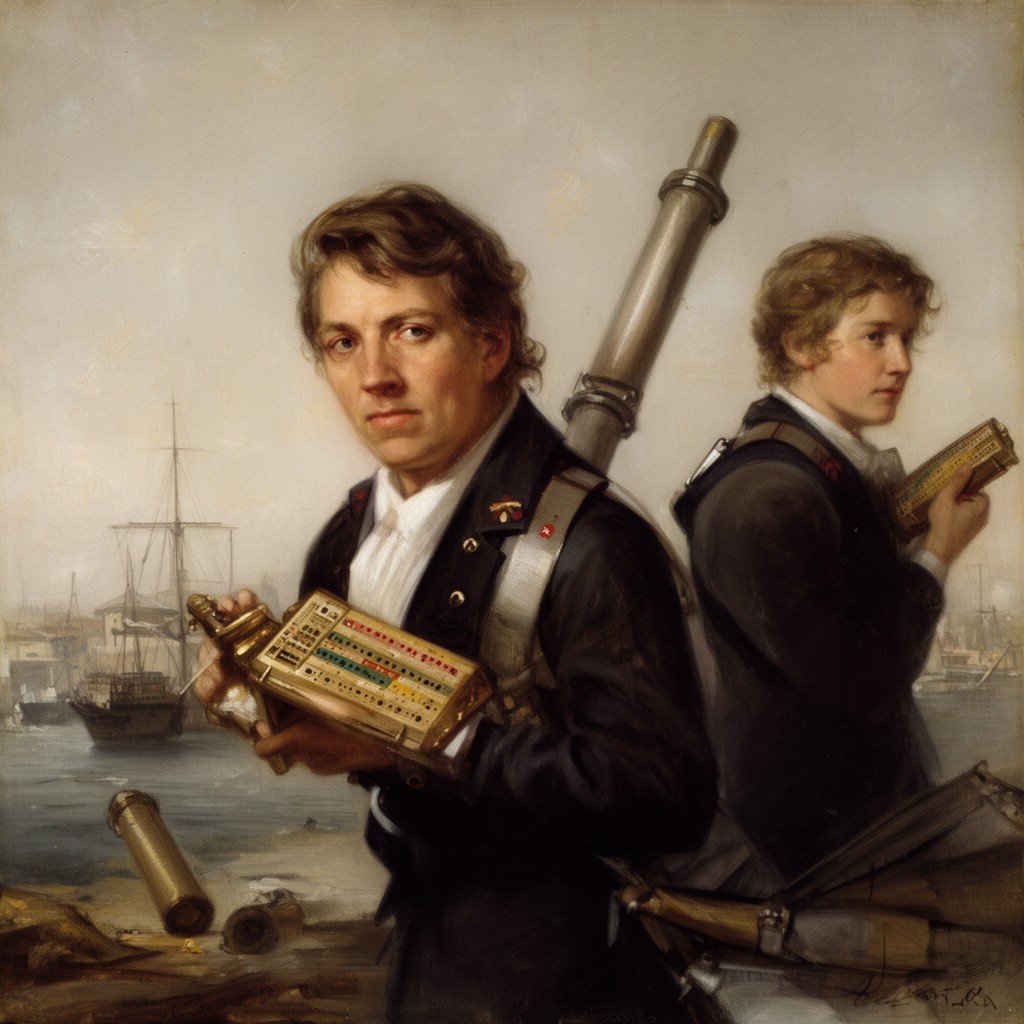 AI-generated illustration of Sidney Smith