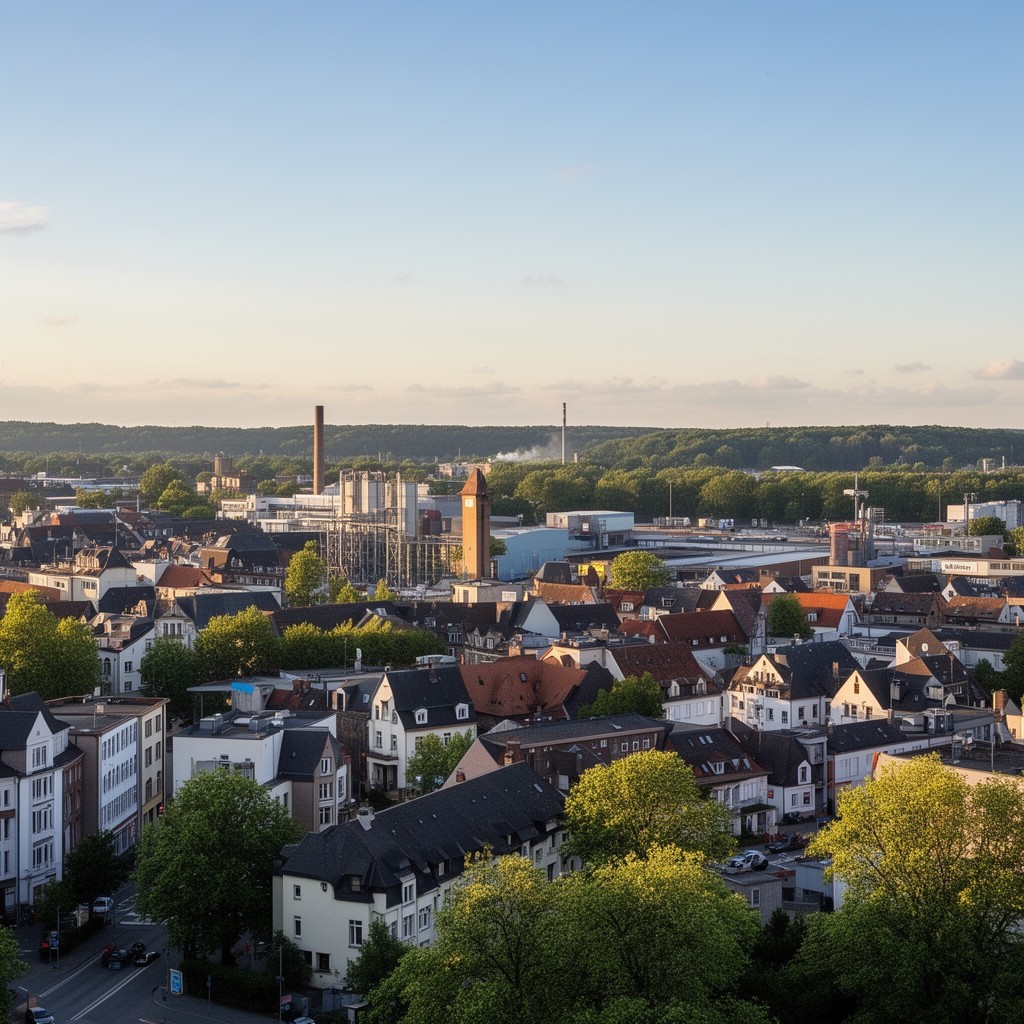 AI-generated illustration of Delmenhorst
