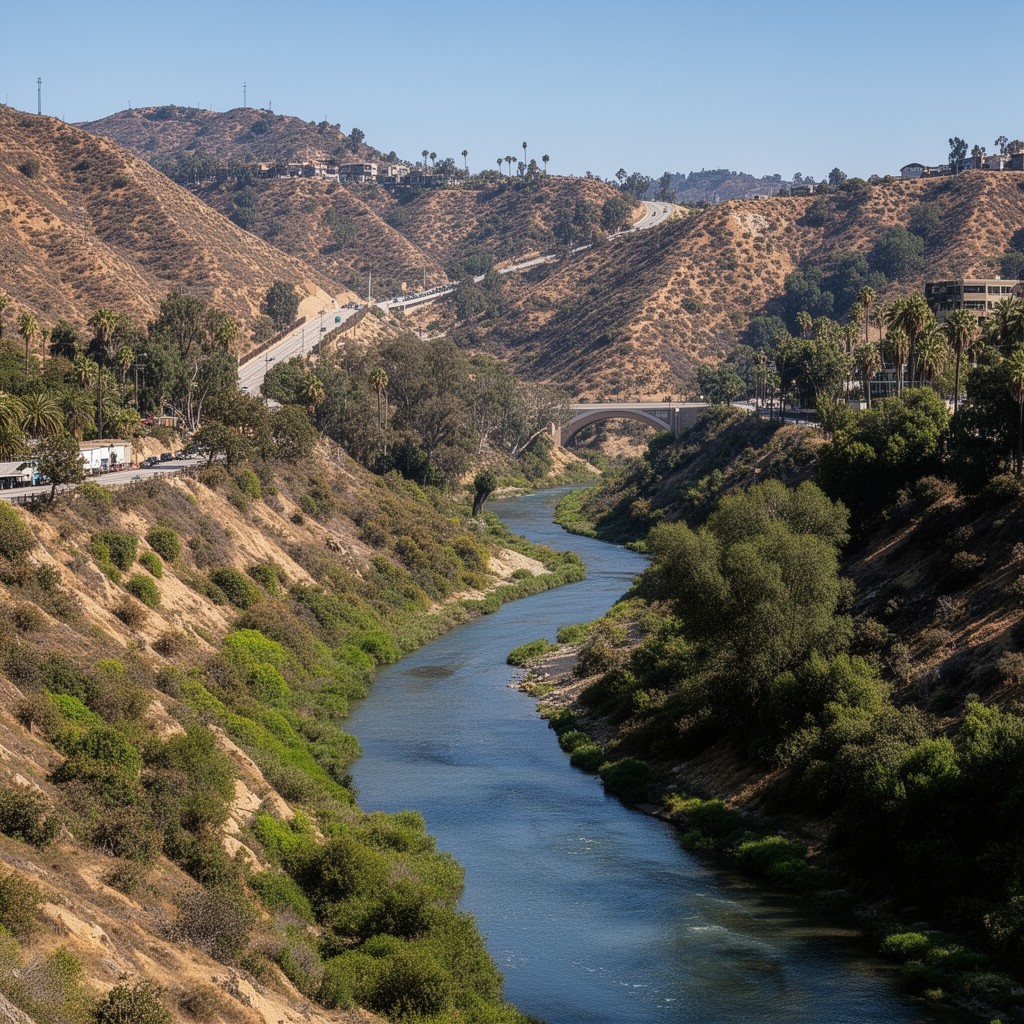 AI-generated illustration of Arroyo Seco