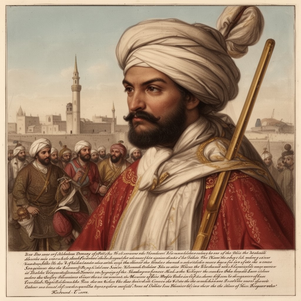 AI-generated illustration of Mamluk dynasty of Delhi