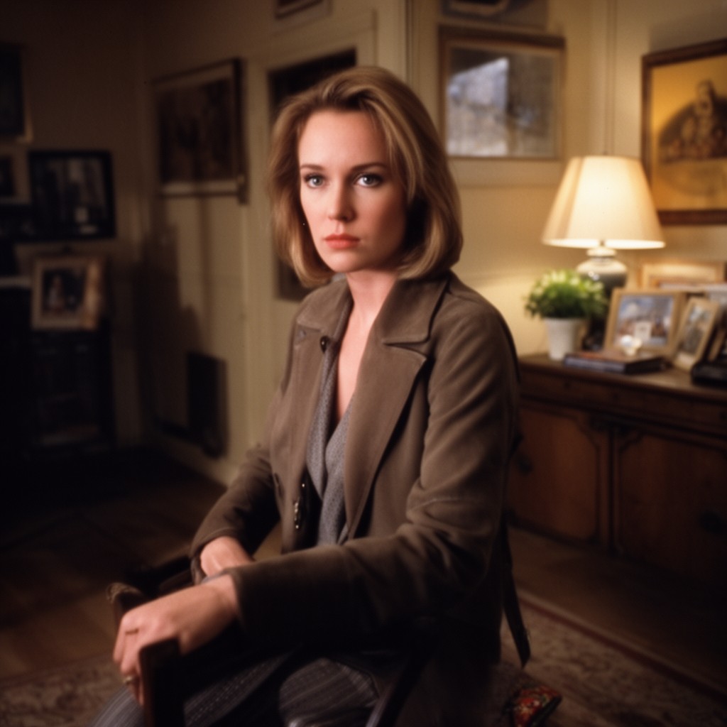 AI-generated illustration of Bridget Fonda