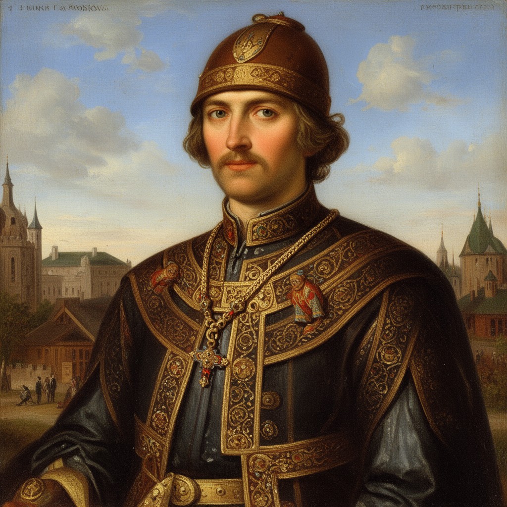 AI-generated illustration of Ivan I of Moscow