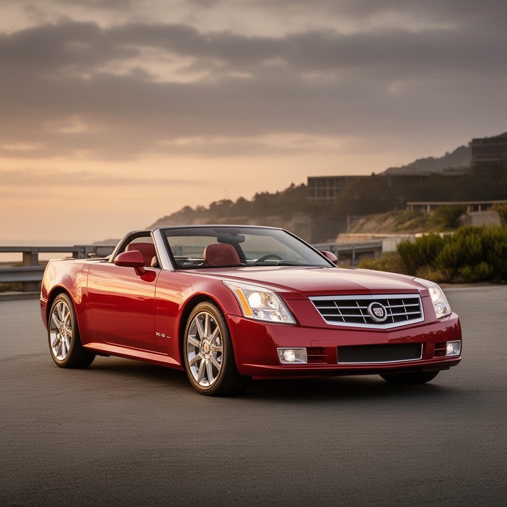 AI-generated illustration of Cadillac XLR