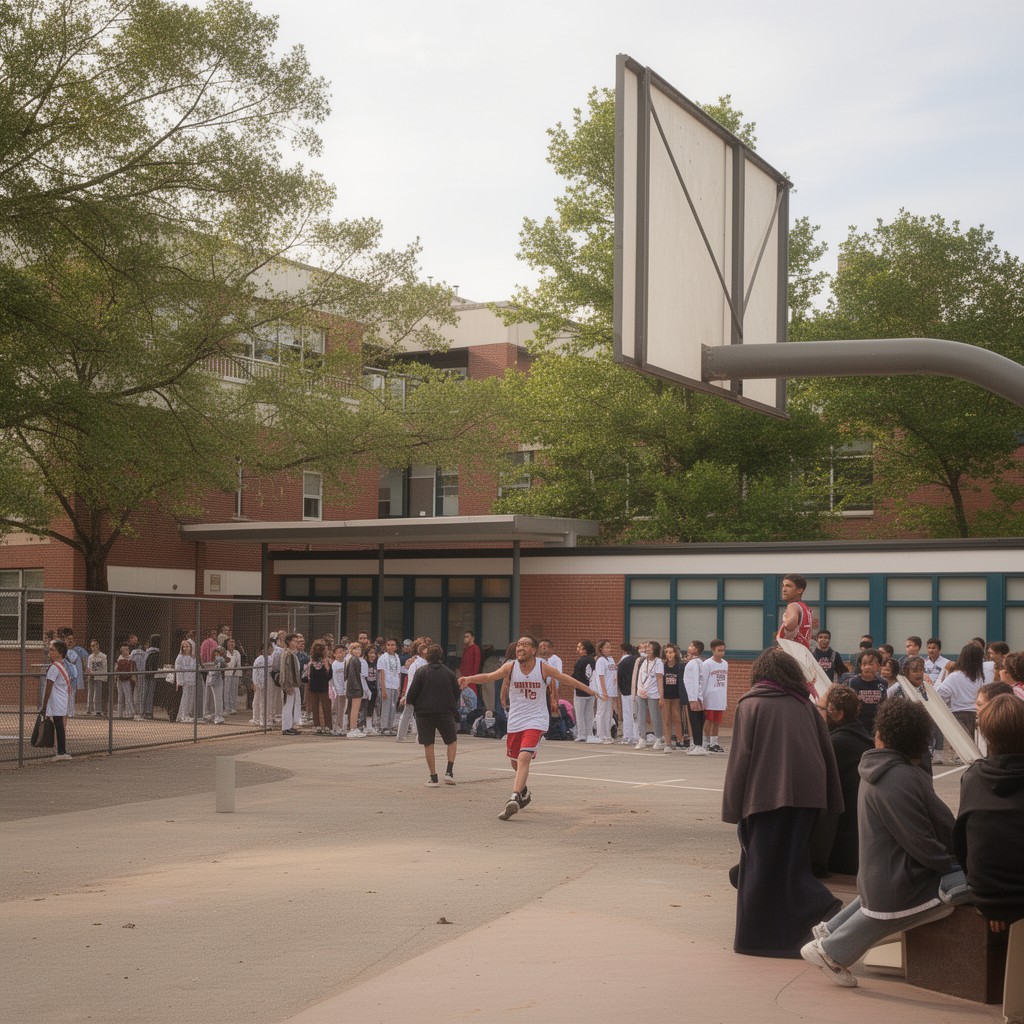 AI-generated illustration of Montrose Christian School
