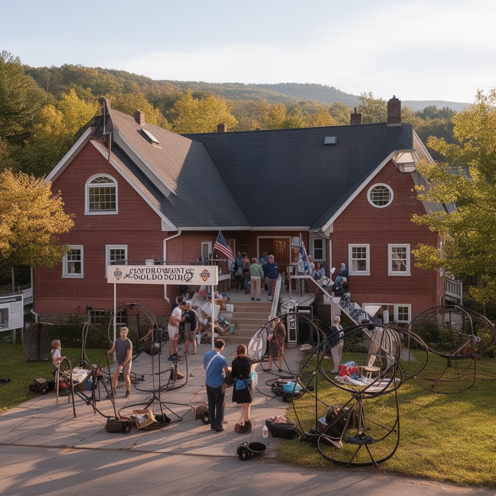 AI-generated illustration of Gould Academy