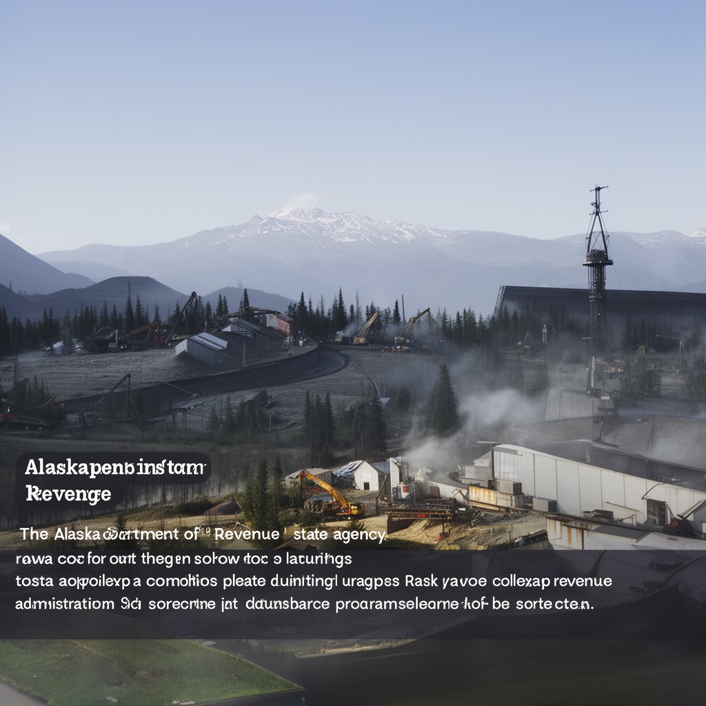 AI-generated illustration of Alaska Department of Revenue