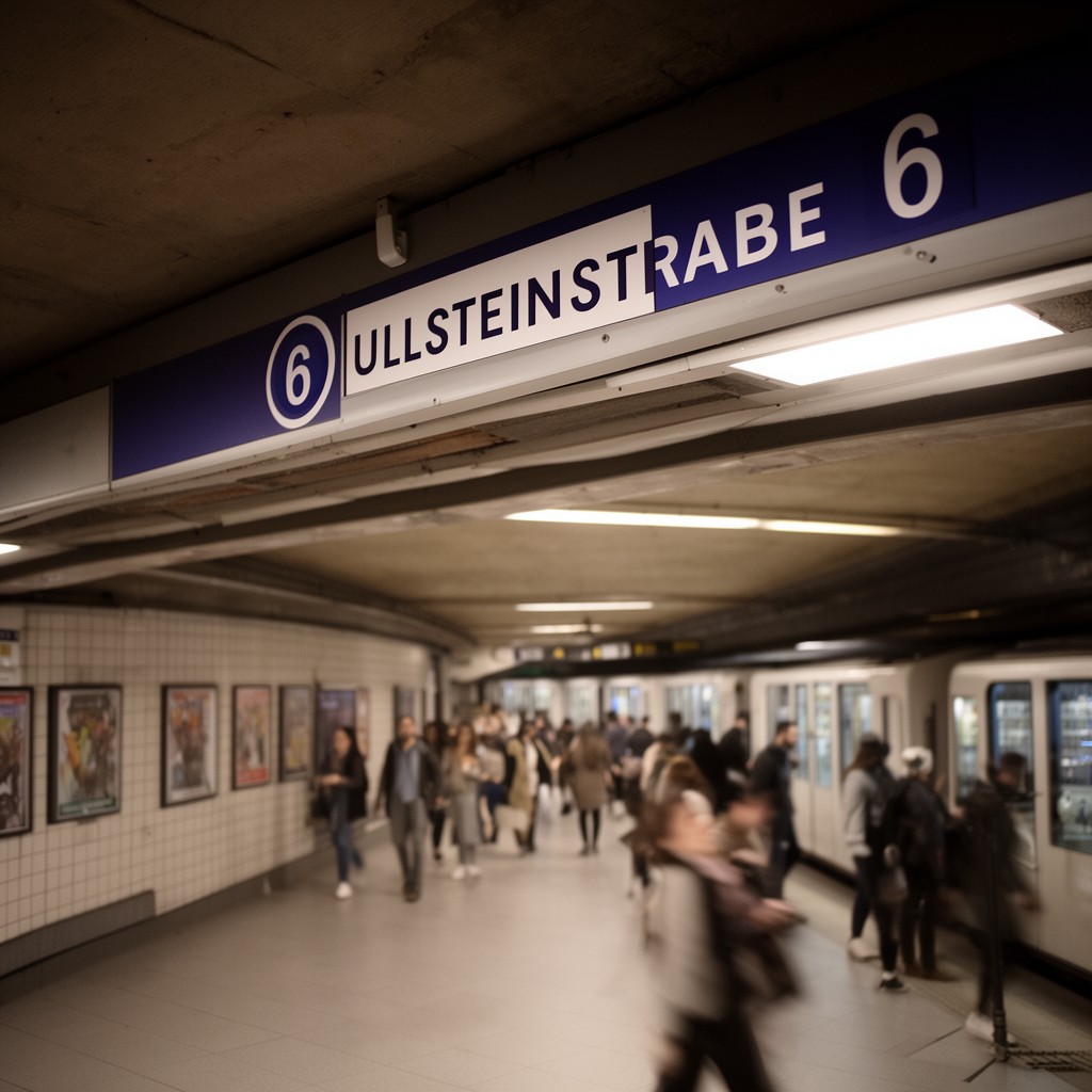 AI-generated illustration of Ullsteinstraße
