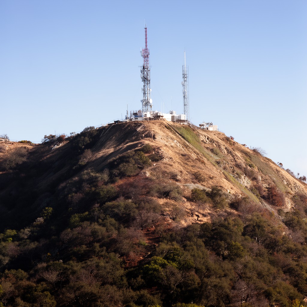 AI-generated illustration of Mount Vaca