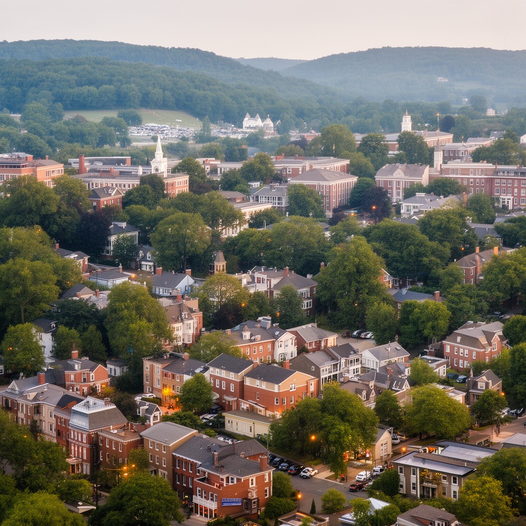 AI-generated illustration of Tenleytown