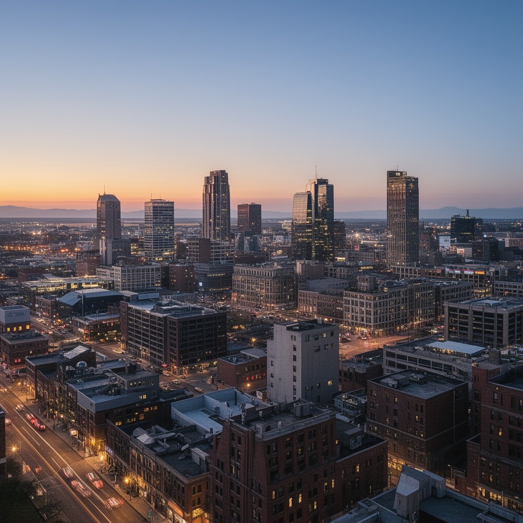 AI-generated illustration of Rockford metropolitan area