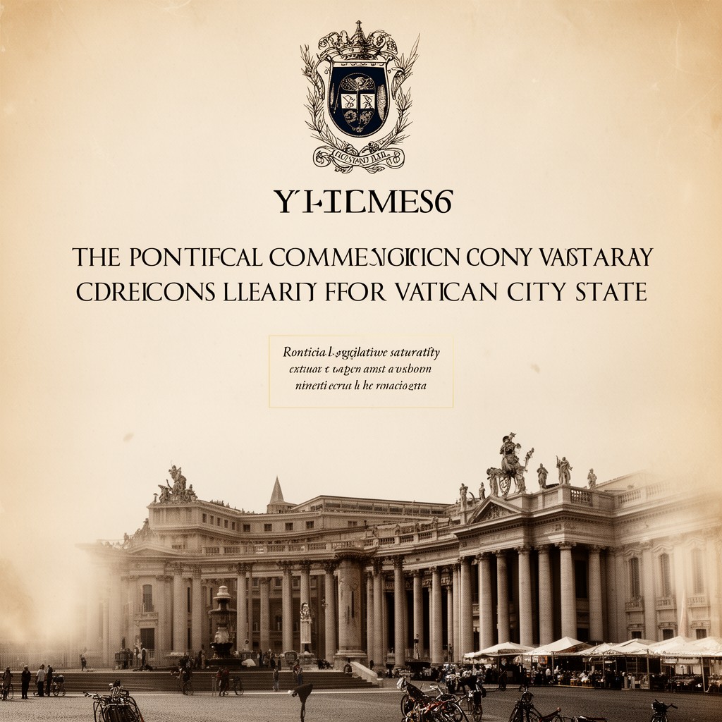 AI-generated illustration of Pontifical Commission for Vatican City State
