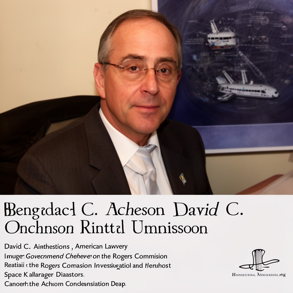 AI-generated illustration of David C. Acheson