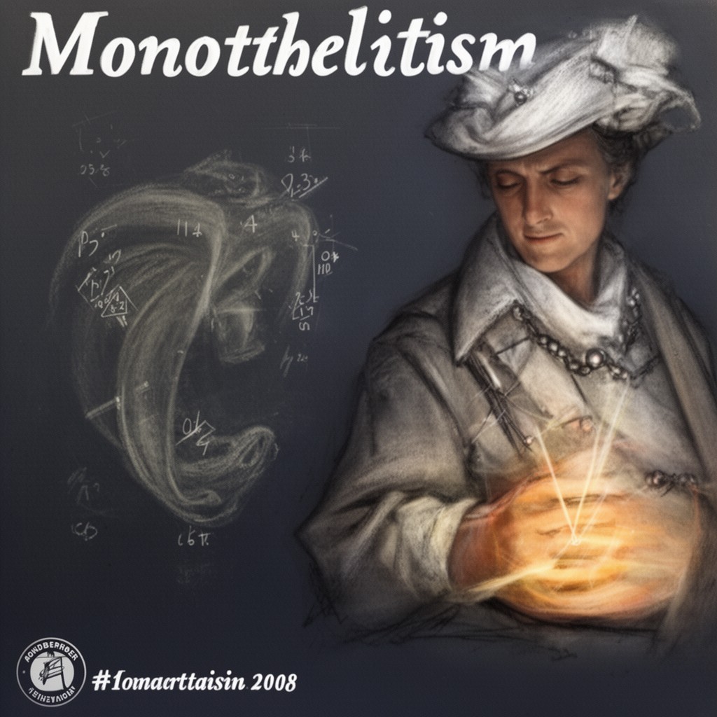 AI-generated illustration of Monothelitism