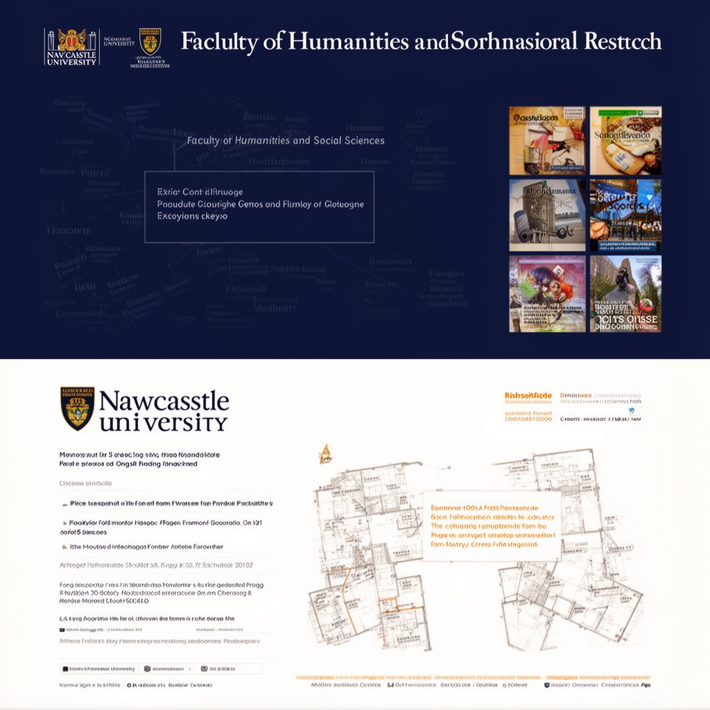AI-generated illustration of Faculty of Humanities and Social Sciences