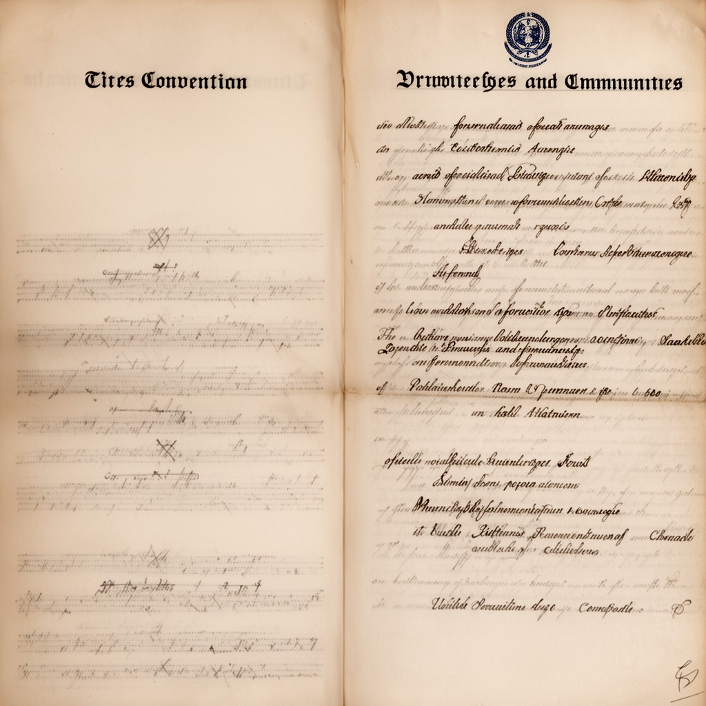 AI-generated illustration of Convention on the Privileges and Immunities of the Specialized Agencies