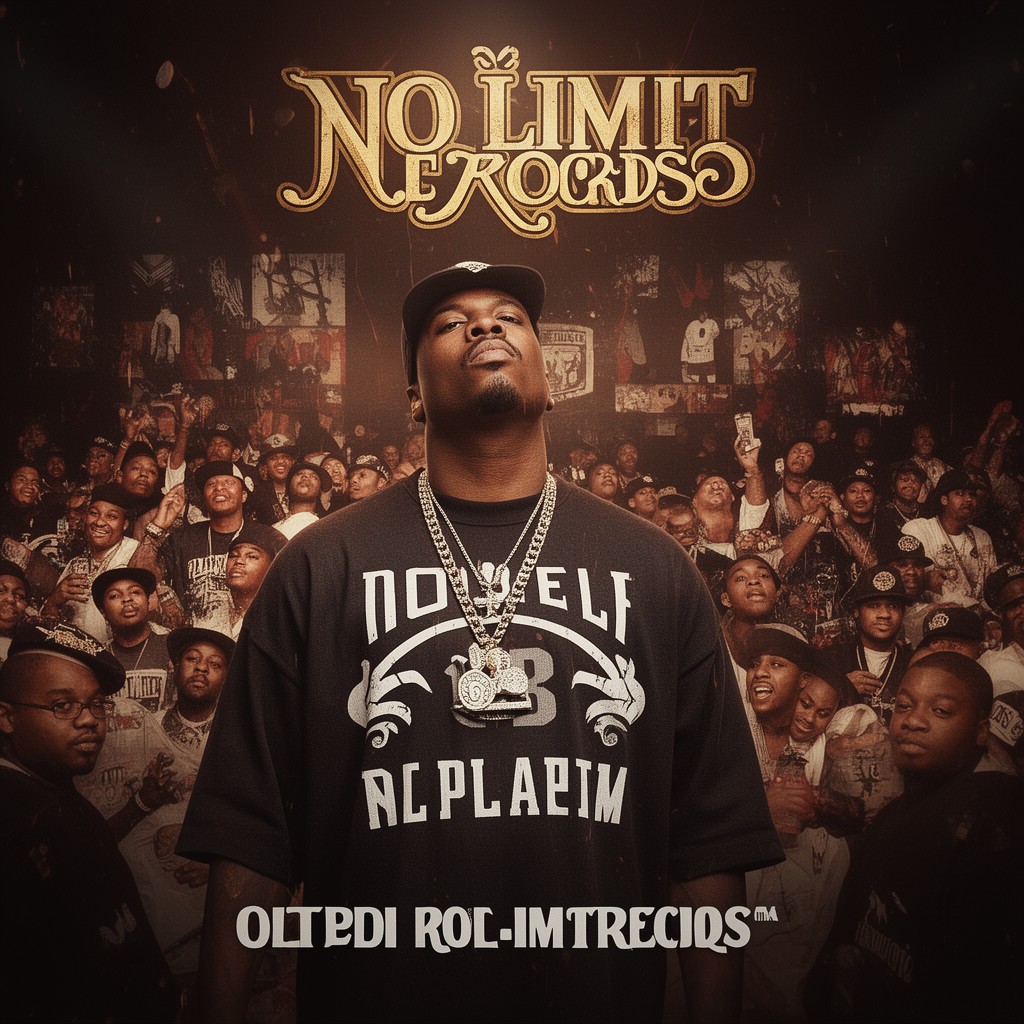 AI-generated illustration of No Limit Records