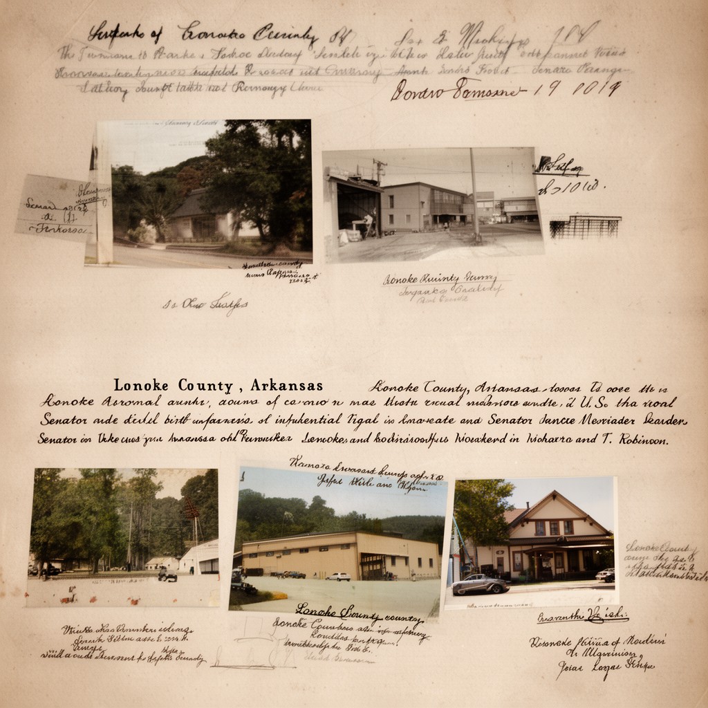 AI-generated illustration of Lonoke County, Arkansas