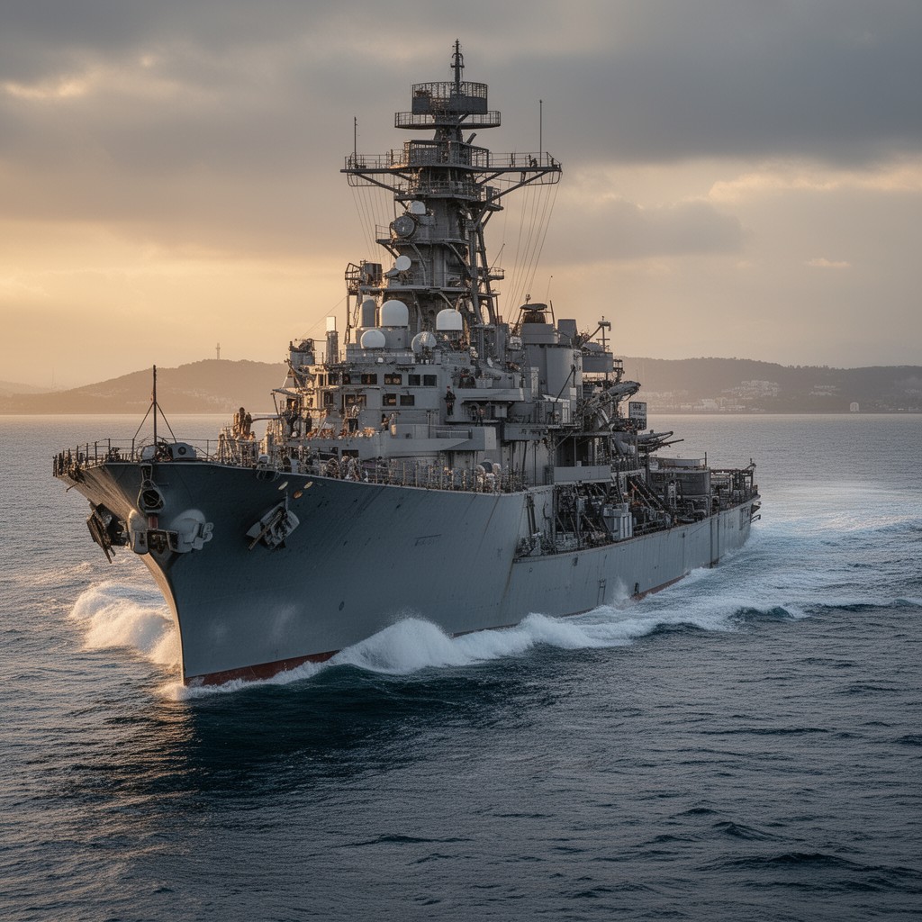 AI-generated illustration of Mogami