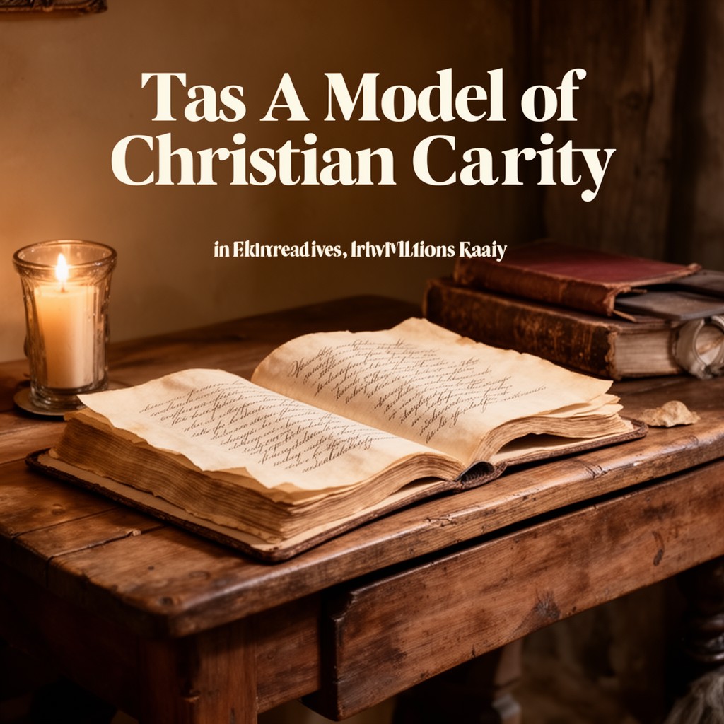 AI-generated illustration of A Model of Christian Charity