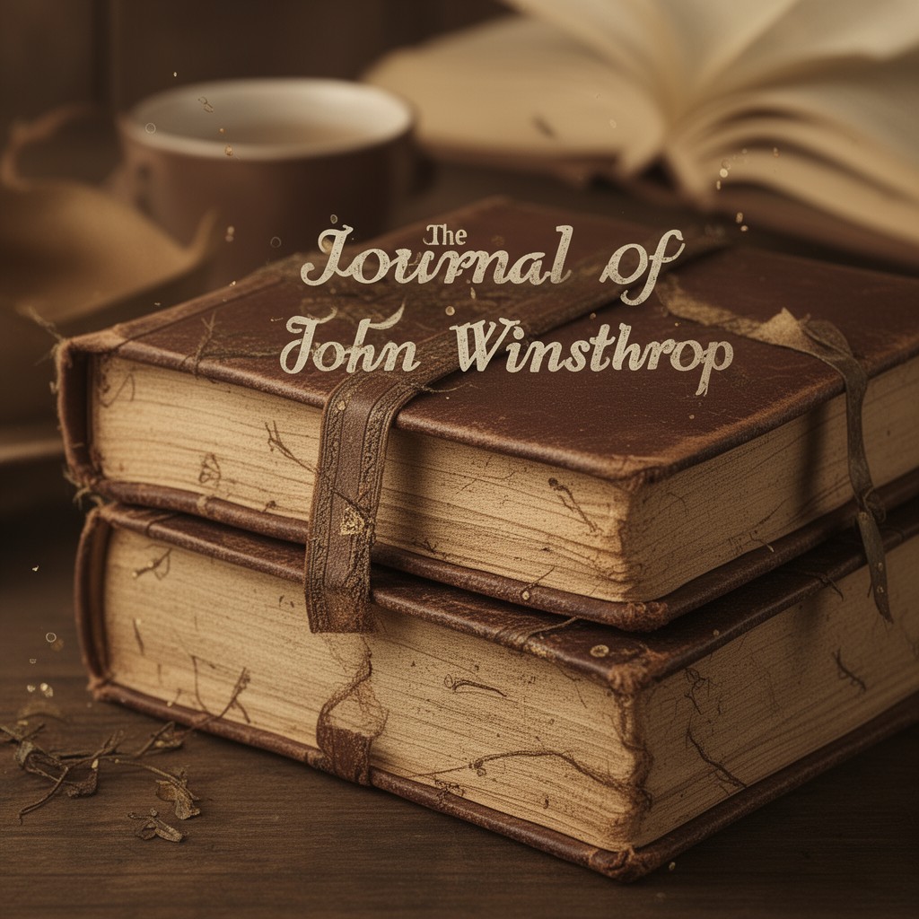 AI-generated illustration of The Journal of John Winthrop