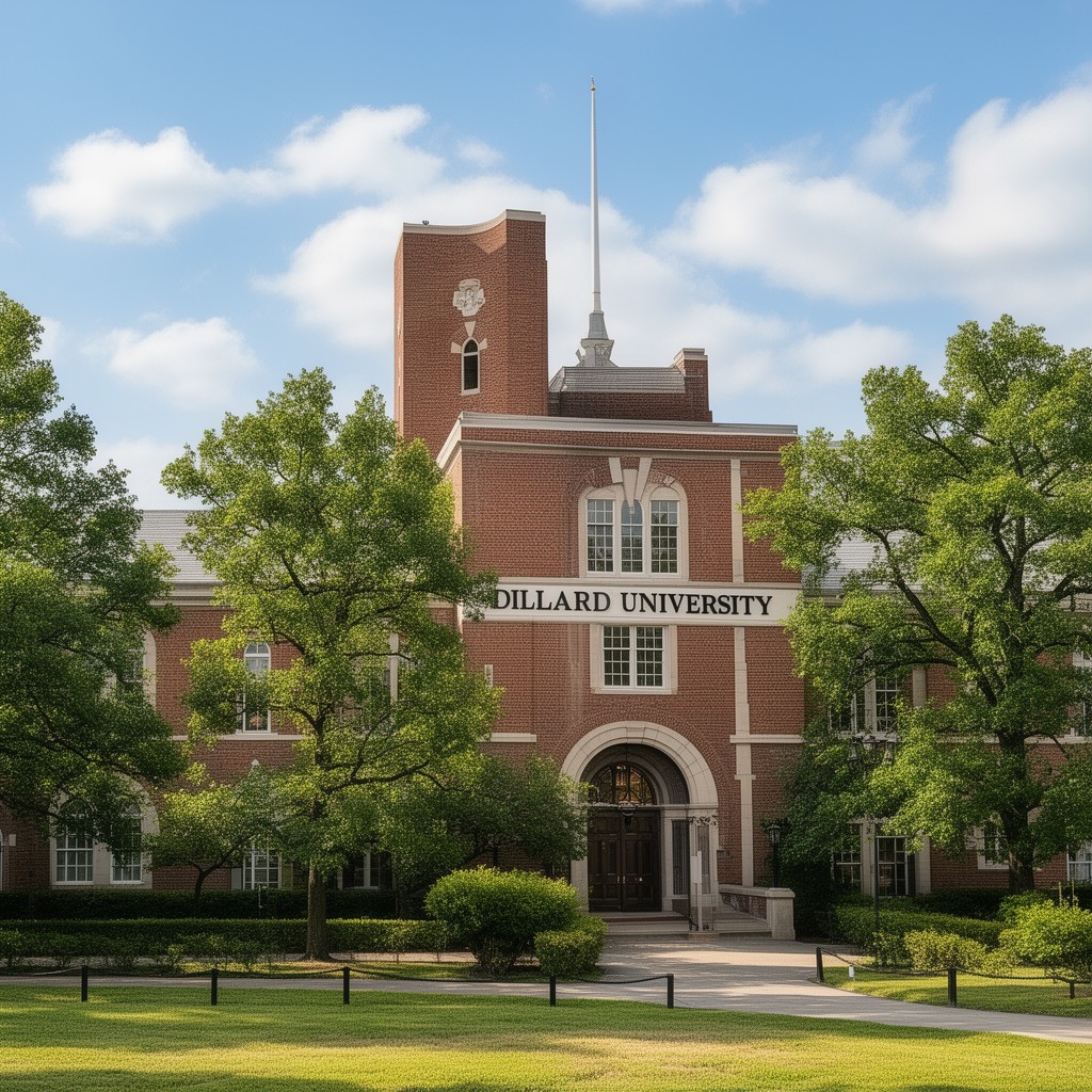 AI-generated illustration of Dillard University (Theological training, informal/extension context)