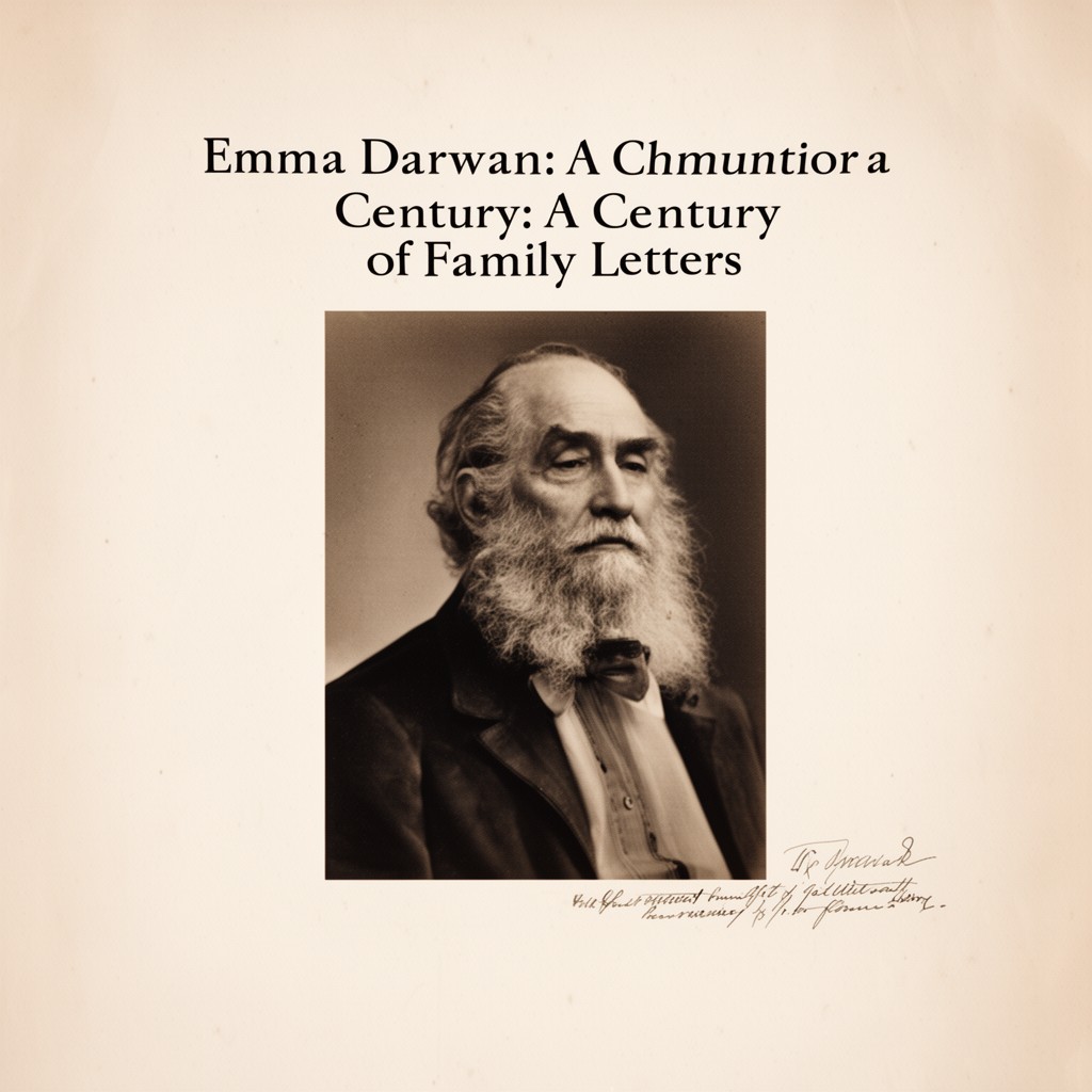 AI-generated illustration of "Emma Darwin: A Century of Family Letters"