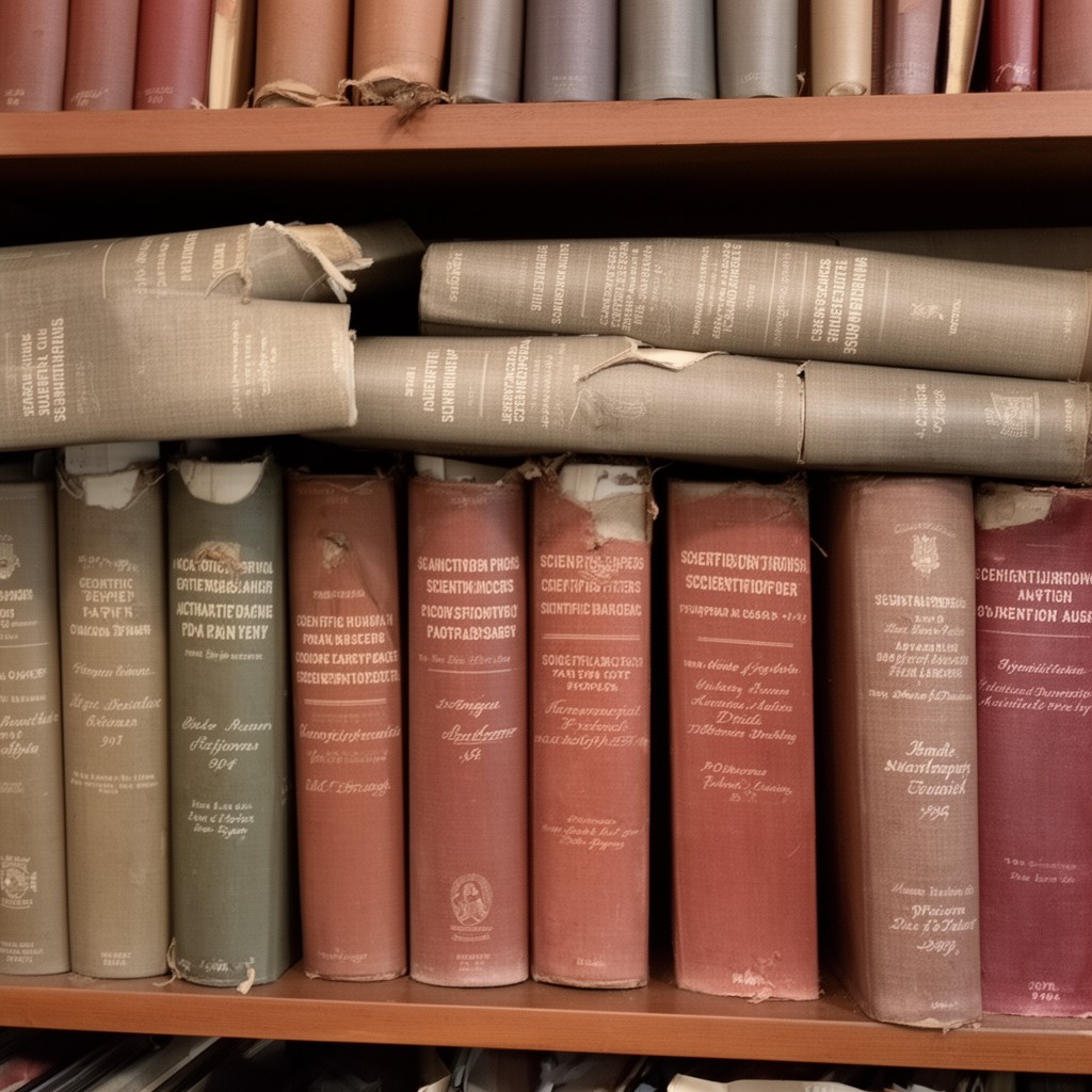 AI-generated illustration of Scientific Papers (collected)