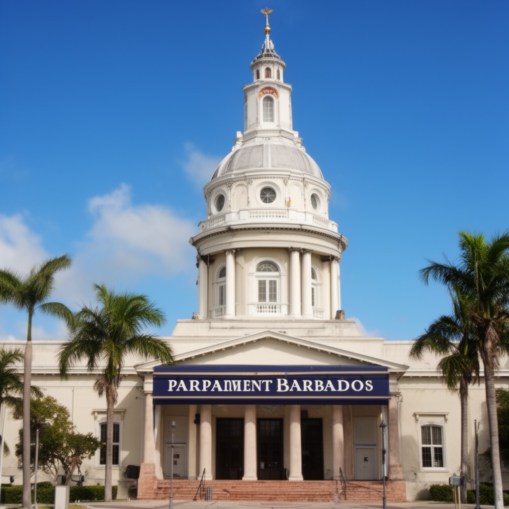 AI-generated illustration of Parliament of Barbados