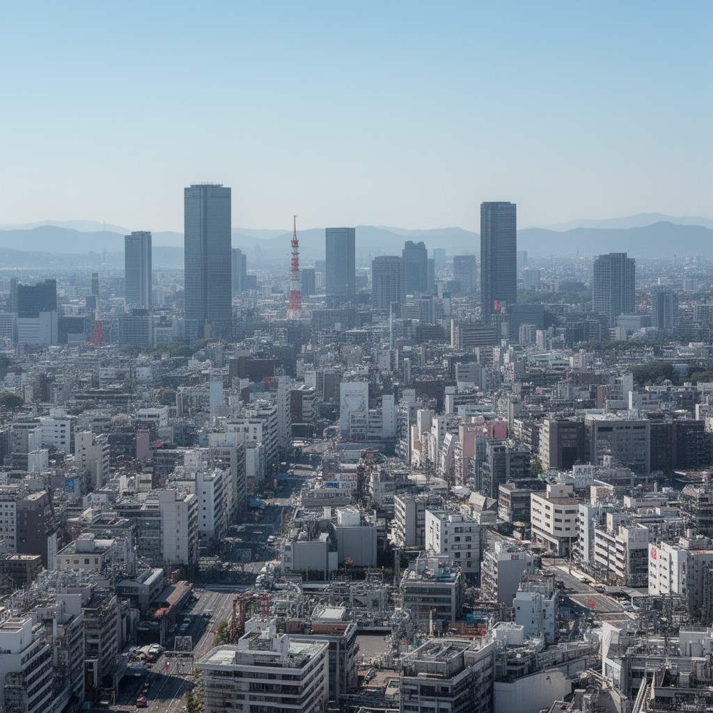 AI-generated illustration of Osaka Prefecture