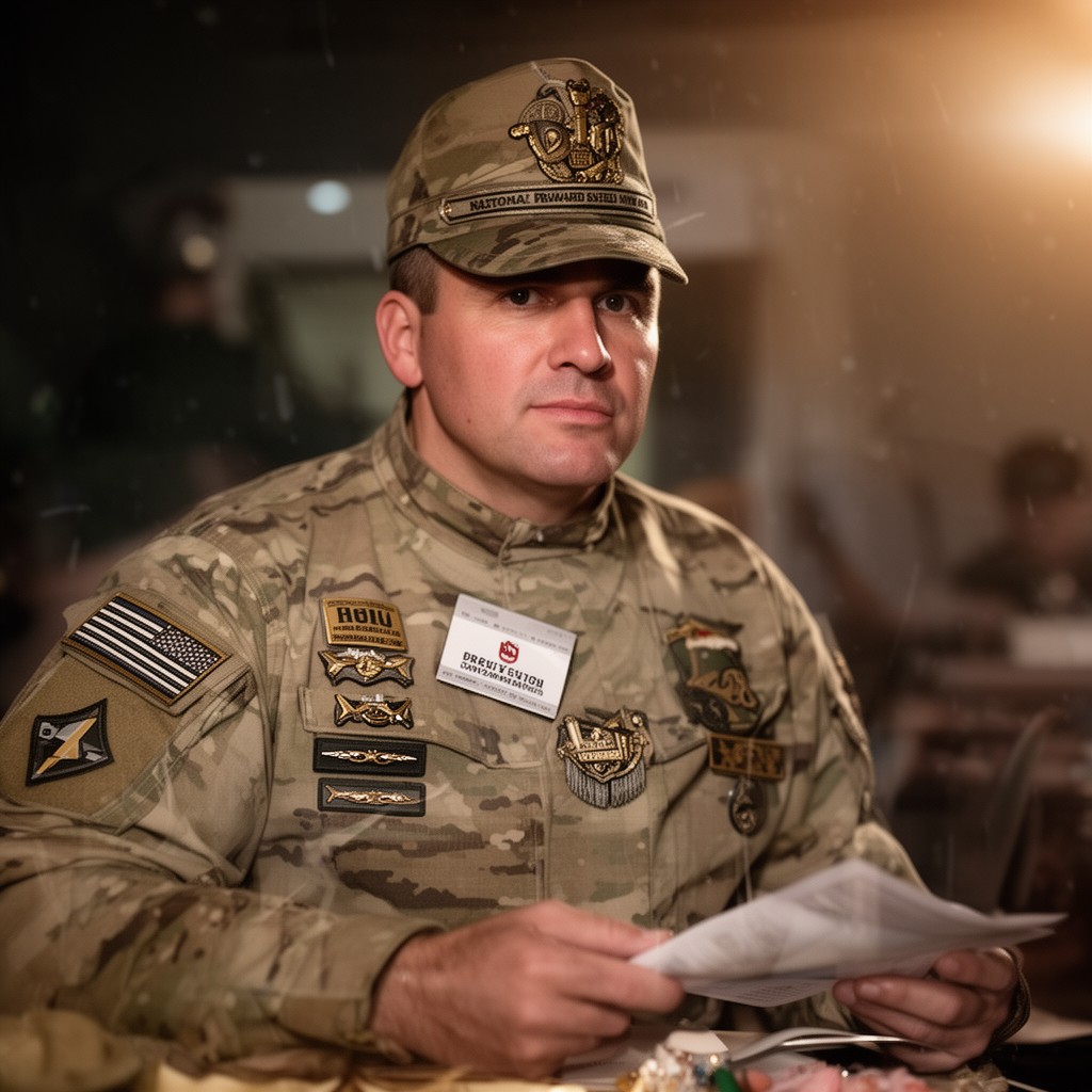 AI-generated illustration of Chief of the National Guard Bureau
