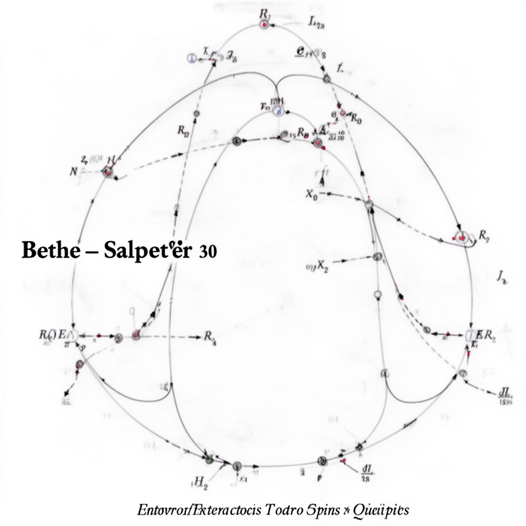 AI-generated illustration of Bethe–Salpeter equation