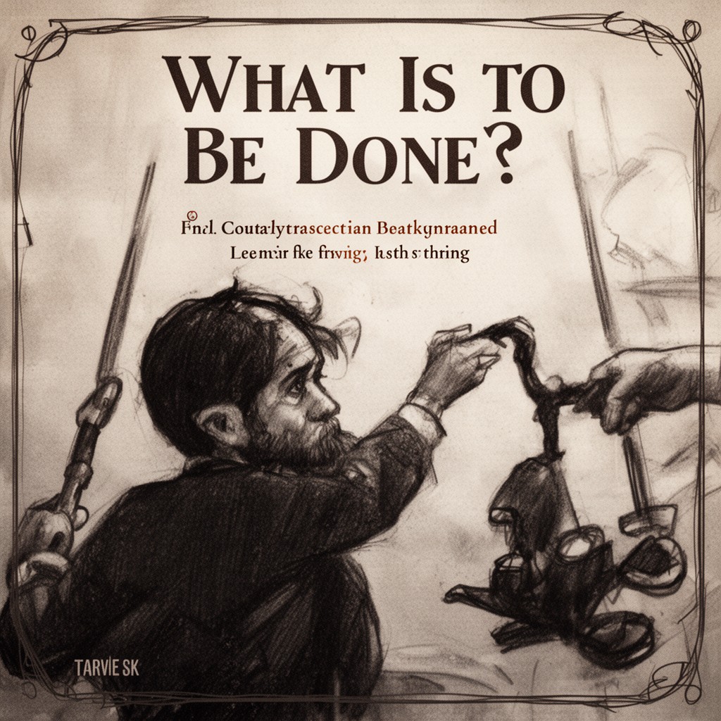 AI-generated illustration of What Is to Be Done?