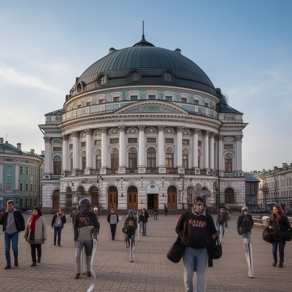AI-generated illustration of Kazan University