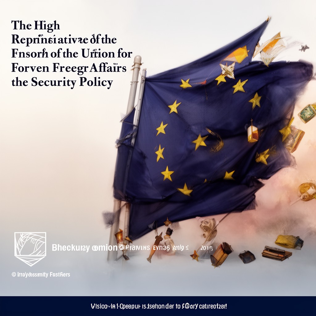AI-generated illustration of High Representative of the Union for Foreign Affairs and Security Policy