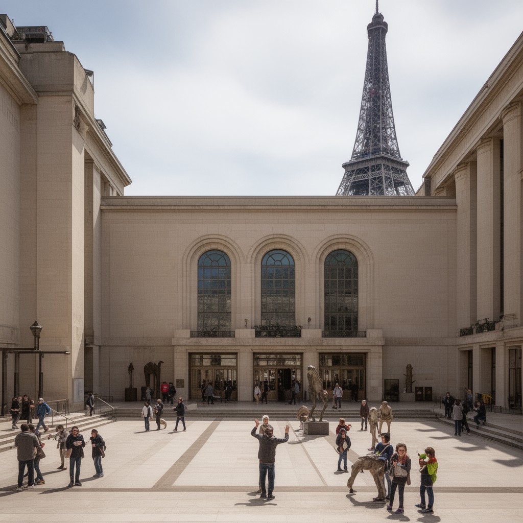 AI-generated illustration of Musée de l’Homme