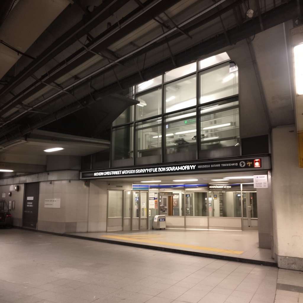 AI-generated illustration of Union Square/Market Street station