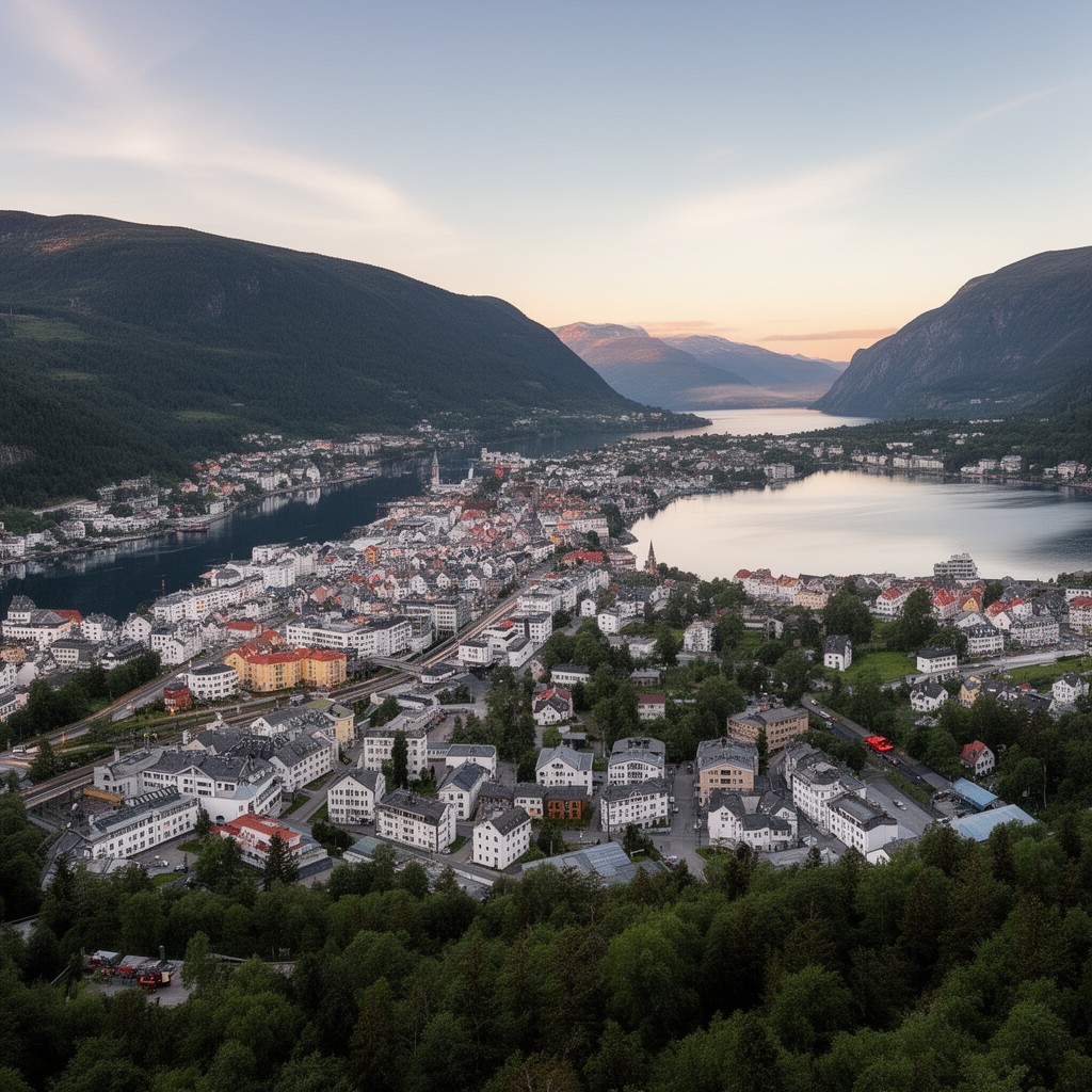 AI-generated illustration of Molde