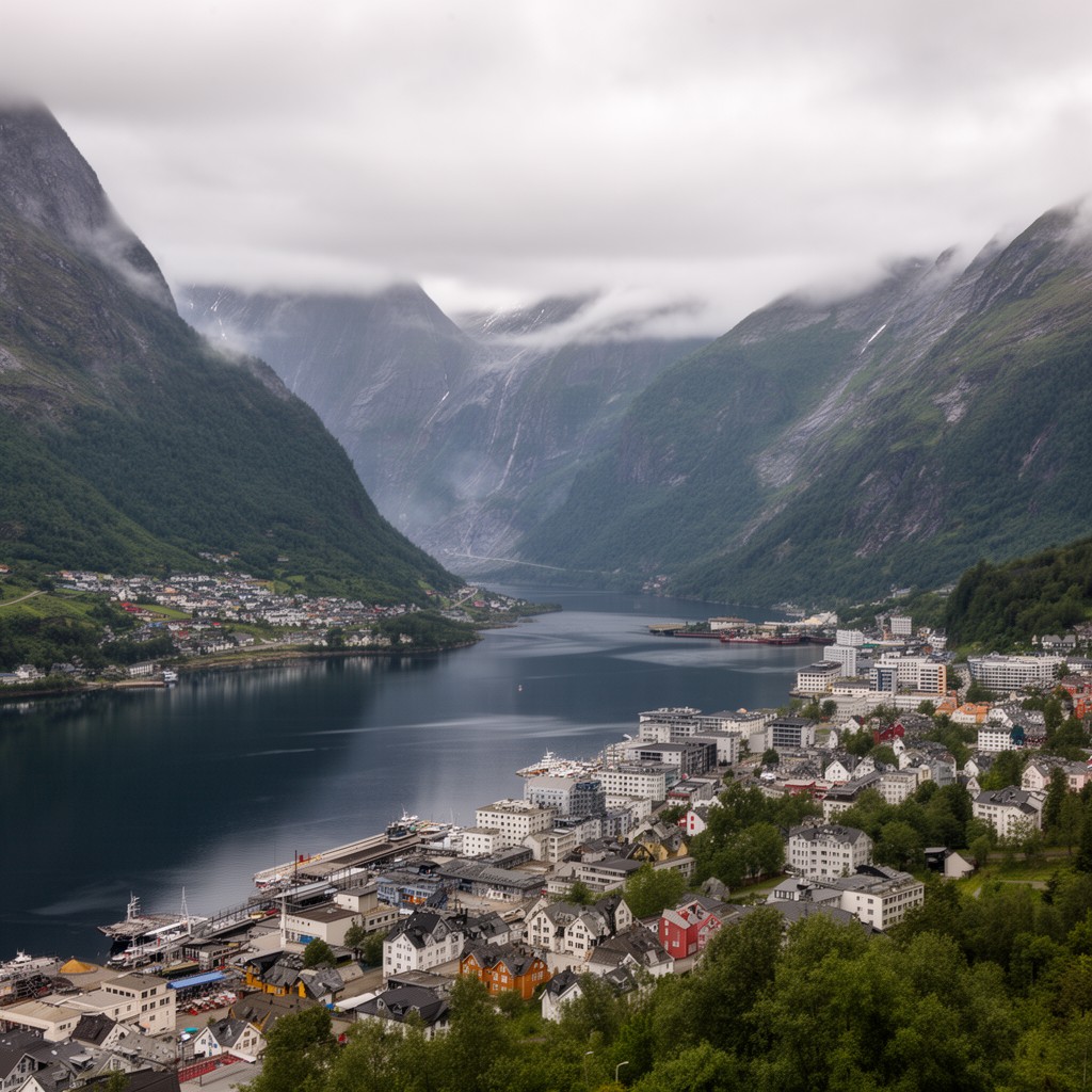 AI-generated illustration of Vestland